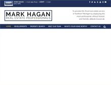 Tablet Screenshot of markhagan.com